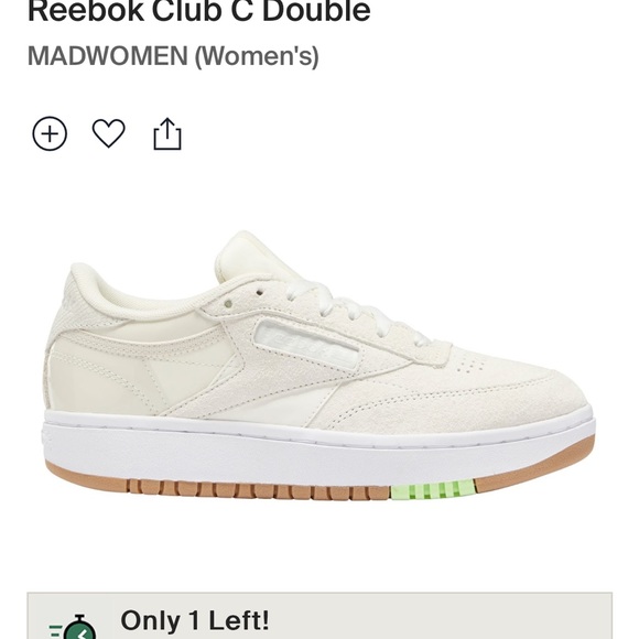 Rebook Cream Shoes - Picture 1 of 4